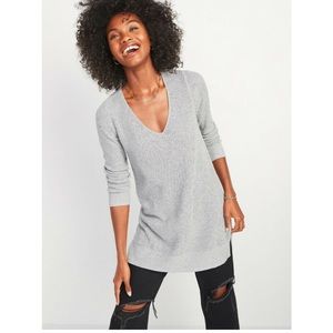 Old Navy Textured V Neck Long Sleeve sweater
